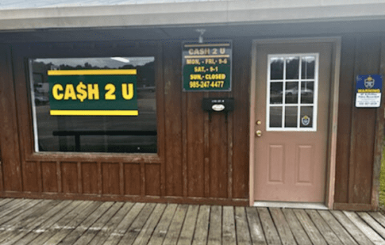 Image of Cash2U Amite, LA front of store