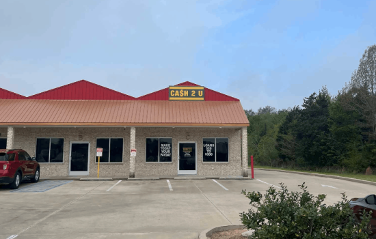 Front of Mansura location building
